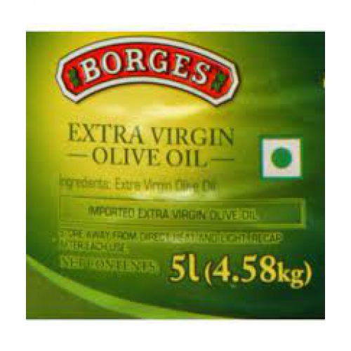 BORGES Extra Virgin Olive Oil, 5 L Pet Jar