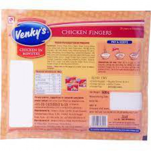 Venkys Chicken - Finger, 500 g