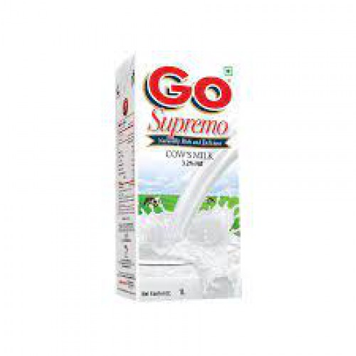Go Supremo Cow's Milk, 1 L Carton