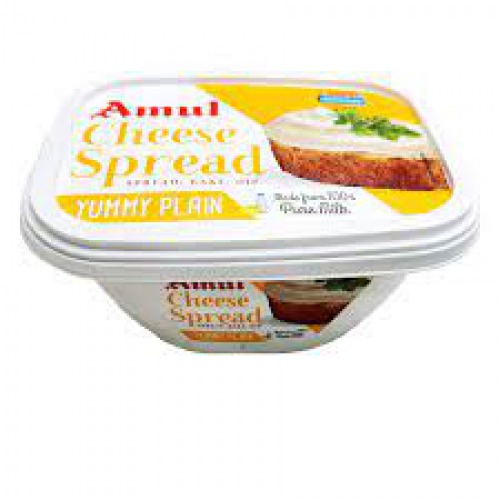 Amul Cheese Spread - Yummy Plain, 200 g Tub