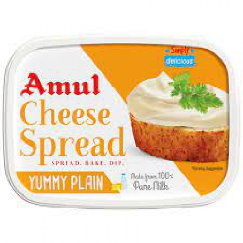 Amul Cheese Spread - Yummy Plain, 200 g Tub