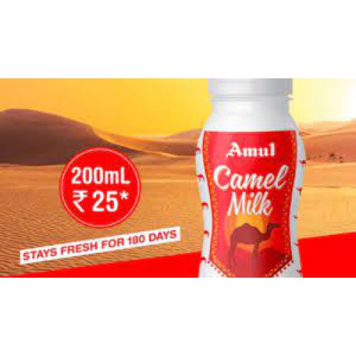 Amul Camel Milk, 200 ml Bottle