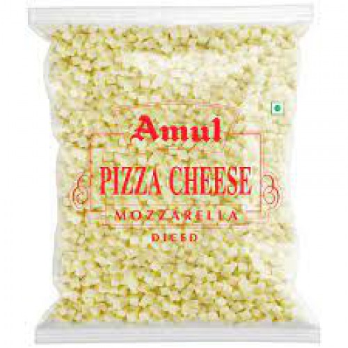 Amul Pizza Cheese - Mozzarella, Diced, 1 kg Pouch