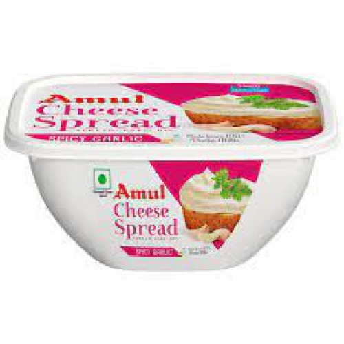 Amul Cheese Spread - Spicy Garlic, 200 g Tub
