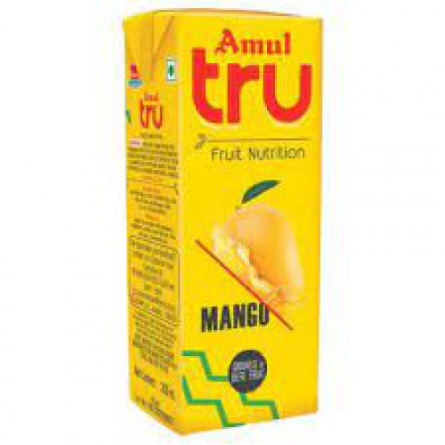 Amul Tru Mango, 180 ml Tetra Pak