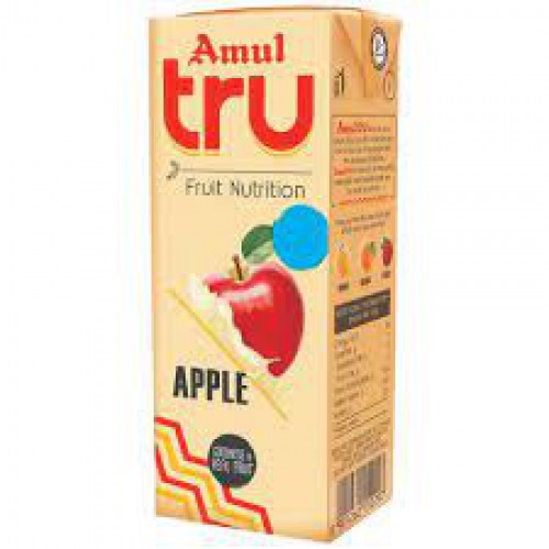 Amul Tru Apple, 180 ml Tetra Pak