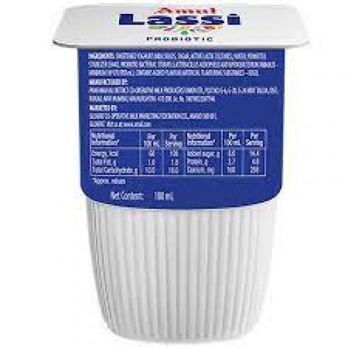Amul Probiotic Lassi - Rose, 180 ml