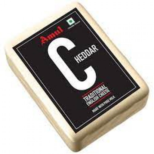 Amul Cheddar Cheese, 250 g Pouch