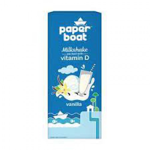 Paper Boat Vanilla Milkshake, 180 ml Doy