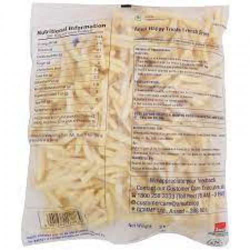 Amul Happy Treats French Fries, 2.5 Kg (9 MM)