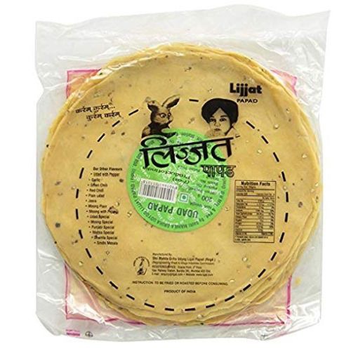 Lijjat Udad Papad 200 GMS