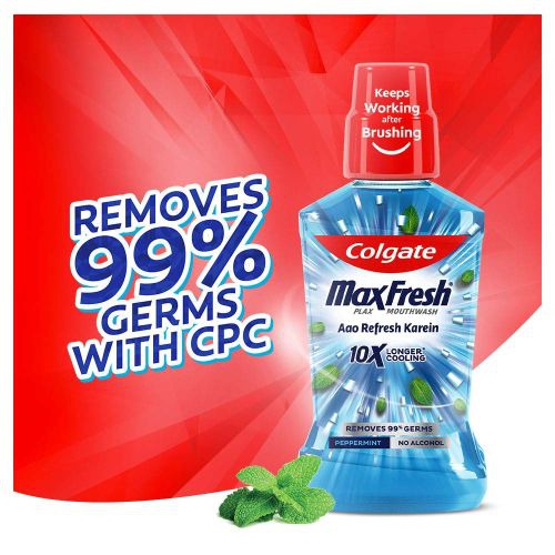 Colgate Plax Mouthwash  (Peppermint Fresh)