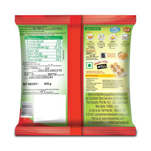 McCain Smiles Regular Pack