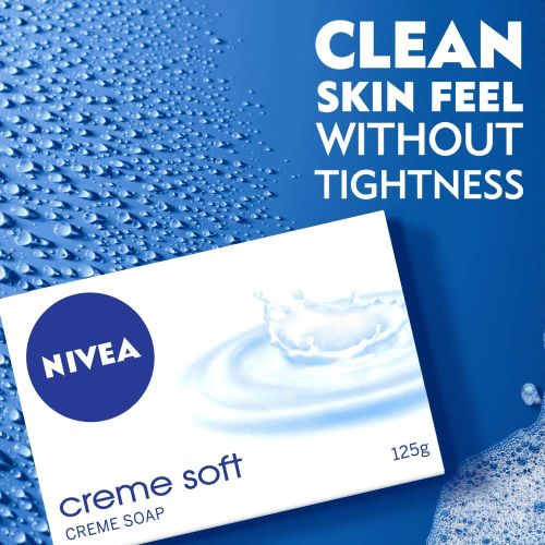 NIVEA Soap, Creme Soft, For Hands And Body 100gm