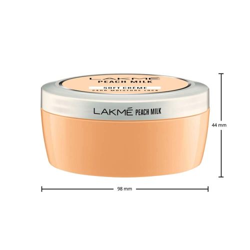 Lakme Peach Milk Soft Crème (Cream), Light Weight With 24Hr Moisture Lock, 250 g