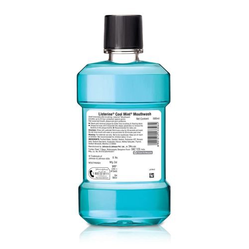 Listerine Cool Mint Mouthwash 500gm