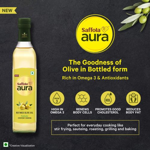 Saffola Refined Olive Oil, 500 ml