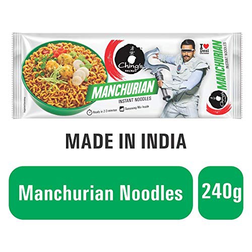 Chings Secret Instant Noodles, Manchurian 200GM