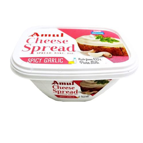 Amul Cheese Spread Spicy Garlic 200gm
