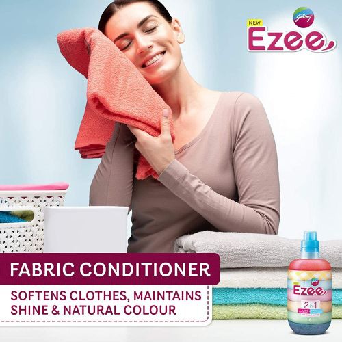 Godrej Ezee 2 in1 Liquid Detergent  Fabric Conditioner (Fabric Softener)