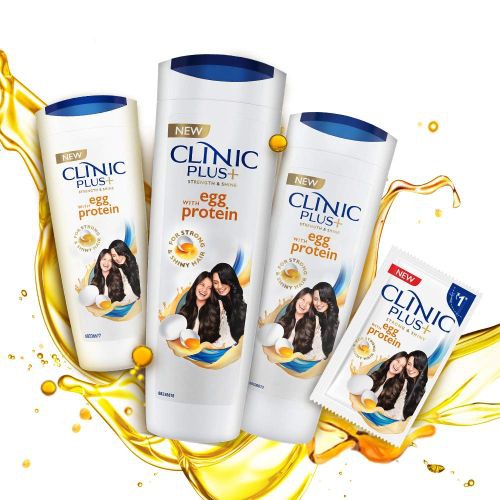 Clinic Plus Strength & Shine With Egg Protein Shampoo