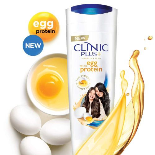 Clinic Plus Strength & Shine With Egg Protein Shampoo
